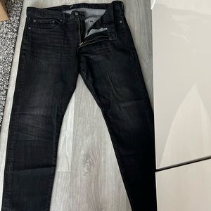 Gap men’s black jeans 36x30slim